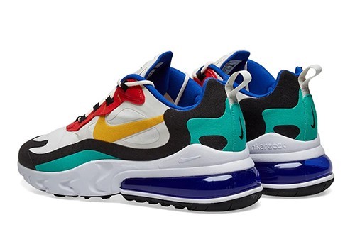 Nike Air Max 270 React Red Black White – תמונה 3