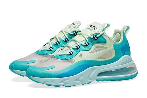 Nike Air Max 270 React Hyper Jade, Spruce & Volt – תמונה 2