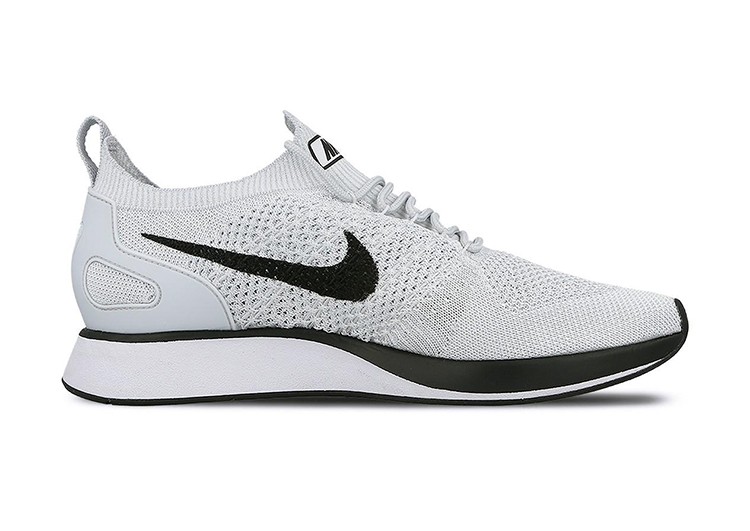נעלי נייק-Nike Air Zoom Mariah Flyknit Racer Pure Platinum White – תמונה 3