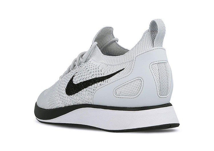 נעלי נייק-Nike Air Zoom Mariah Flyknit Racer Pure Platinum White – תמונה 4