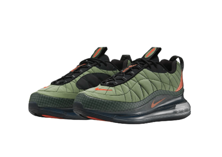 NIKE AIR MAX 720 BLACK-ARMY GREEN – תמונה 5