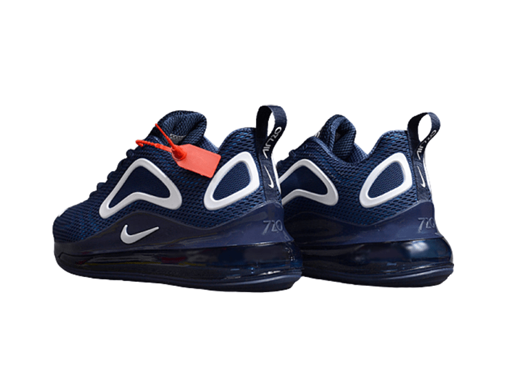 NIKE AIR MAX 720 BLUE - WHITE LOGO – תמונה 3