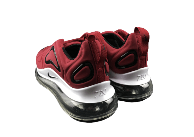 NIKE AIR MAX 720 CARMINE - BLACK – תמונה 5