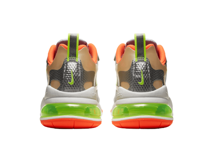 Nike Air Max 270 React LIGHT GREEN-SILVER-GRAY – תמונה 5