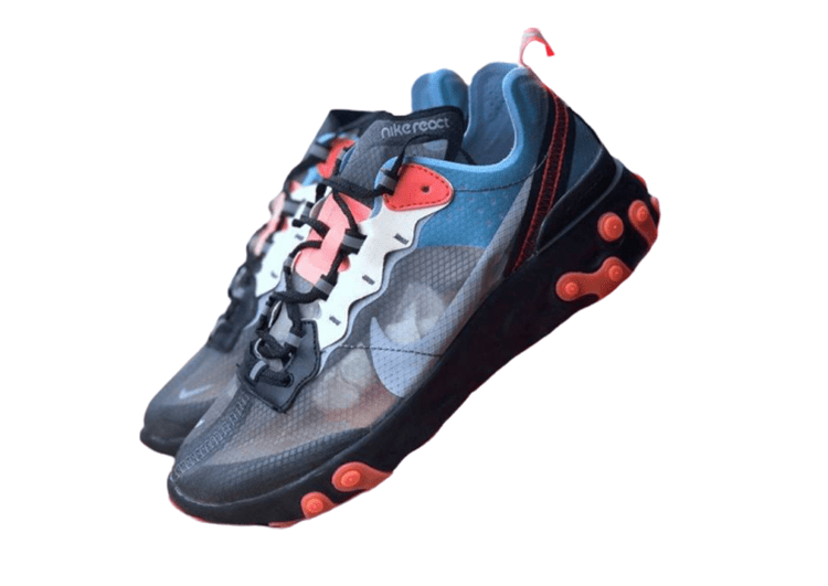 נעלי נייק-Nike React Element 55 MULTI COLOR – תמונה 2