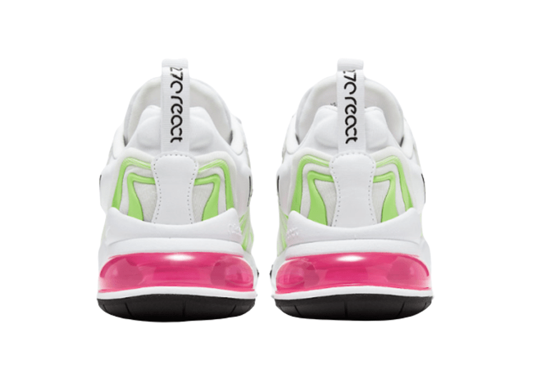 נעלי נייק-nike air max270 PINK-WHITE-GREEN – תמונה 4