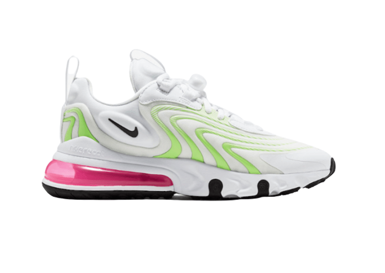 נעלי נייק-nike air max270 PINK-WHITE-GREEN – תמונה 6