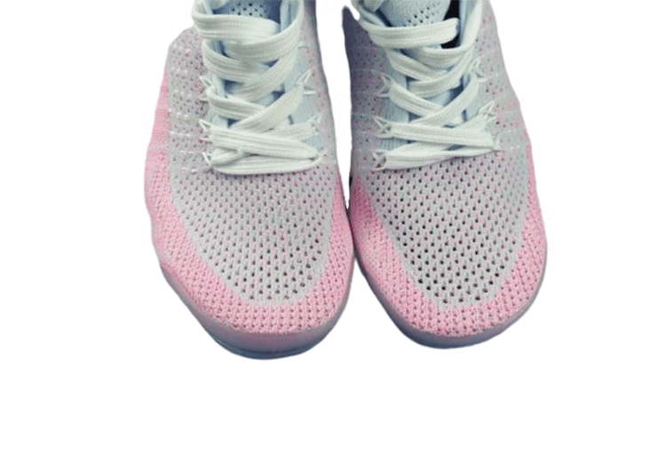 נעלי נייק-Nike Air Vapor Max Flyknit 2.0W WHITE-PINK – תמונה 6