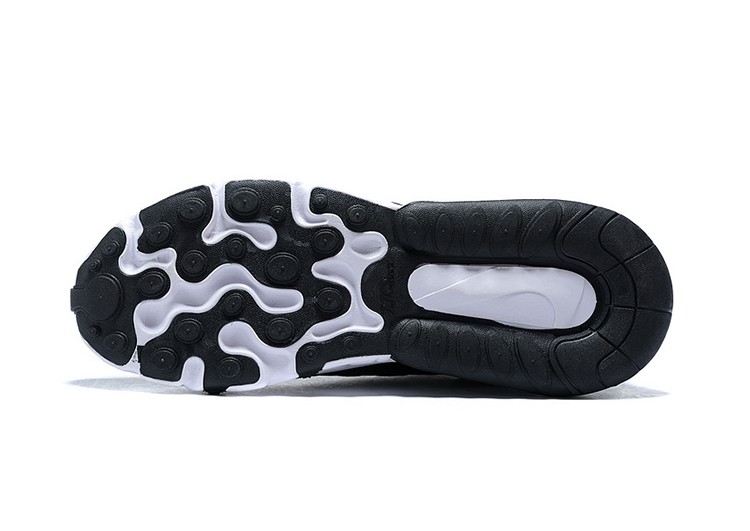 נעלי נייק-nike air max270 BLACK - WHITE LOGO – תמונה 5