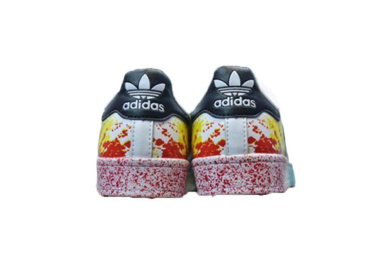 נעלי אדידס-ADIDAS Stan Smith - Shell Head Colorful – תמונה 2