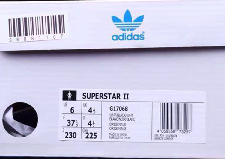 נעלי אדידס-ADIDAS Stan Smith - Shell Head White Black Label – תמונה 10