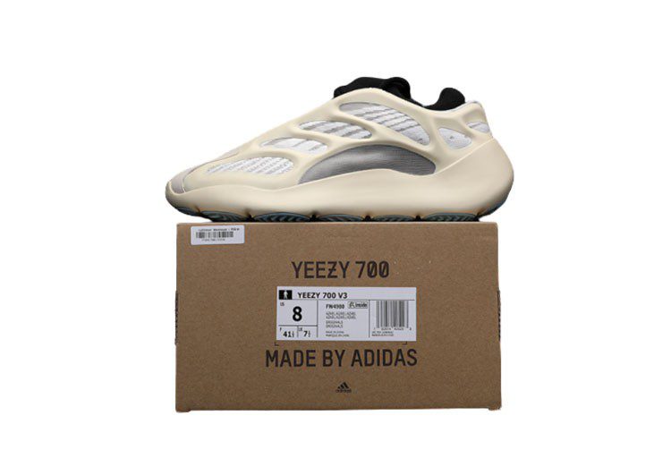 נעלי אדידס-Adidas Yeezy Boost 700-White Lilac – תמונה 4