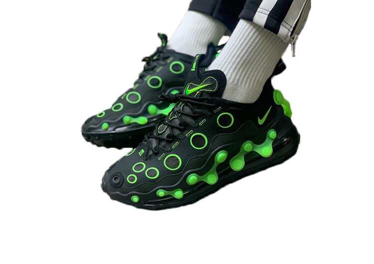 NIKE AIR MAX 720 ISPA BLACK -MALACHITE – תמונה 2