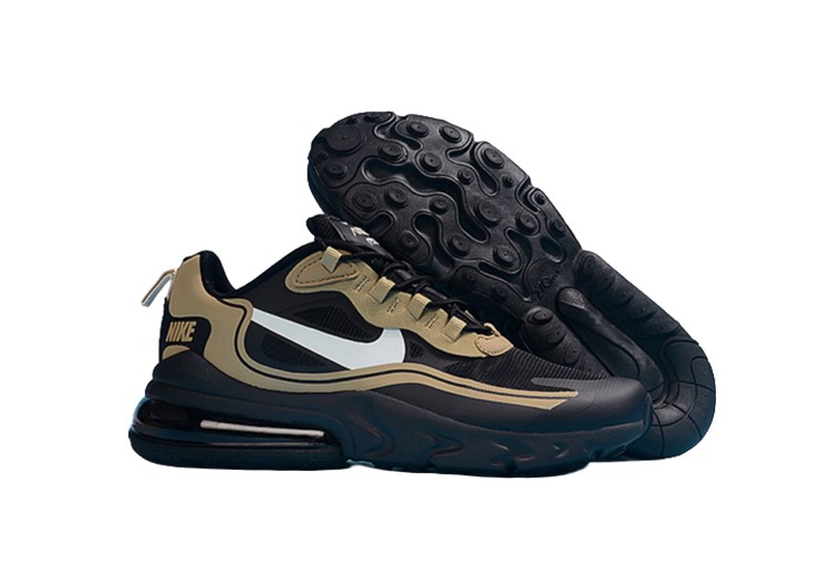 Nike Air Max 270 React TALLOW- BLACK PEARL – תמונה 4