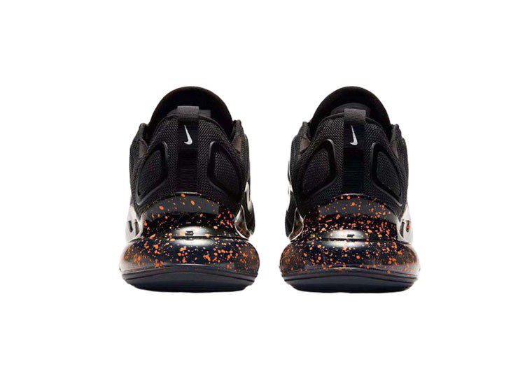 Nike Air Max 720 Black & ORG Logo – תמונה 5
