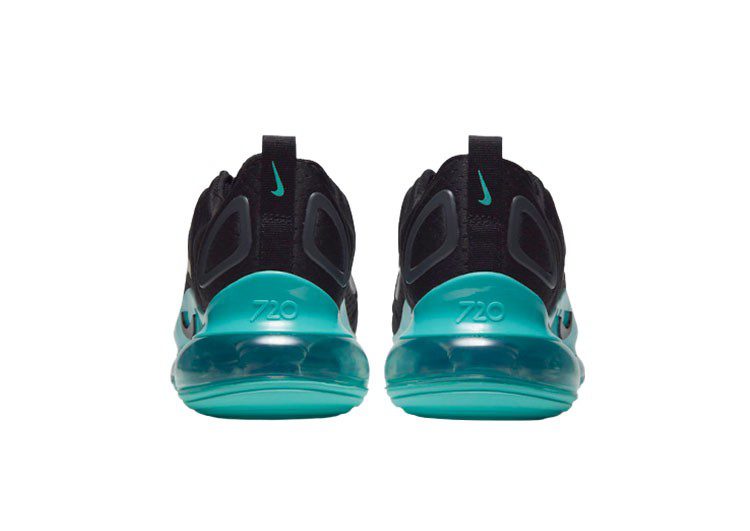 Nike Air Max 720 Black & Puerto Rico – תמונה 4
