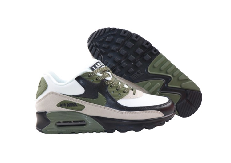 נעלי נייק-Nike Air Max 90 SIAM-QUILL GREY – תמונה 4
