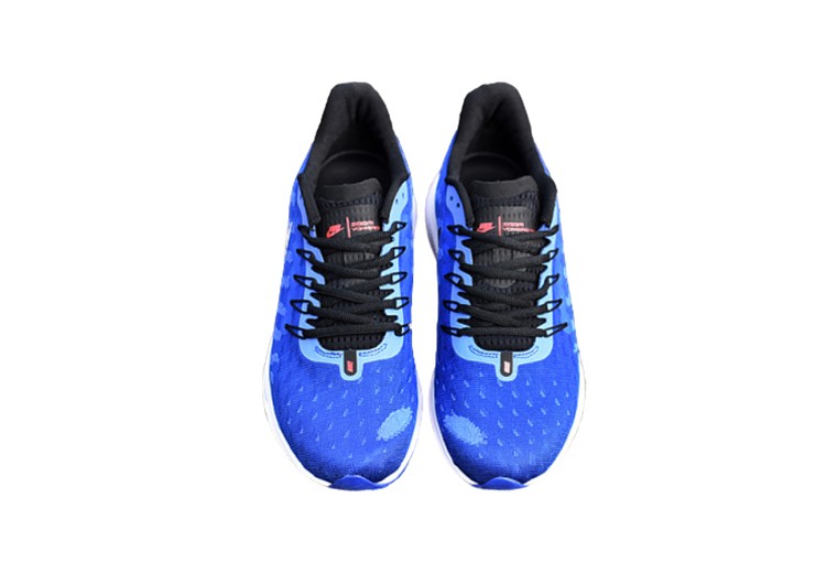 נעלי נייק-Nike Air Zoom Mariah Flyknit Racer- NEON BLUE- LIGHT SKY BLUE – תמונה 3