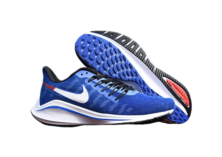 נעלי נייק-Nike Air Zoom Mariah Flyknit Racer- NEON BLUE- LIGHT SKY BLUE – תמונה 6