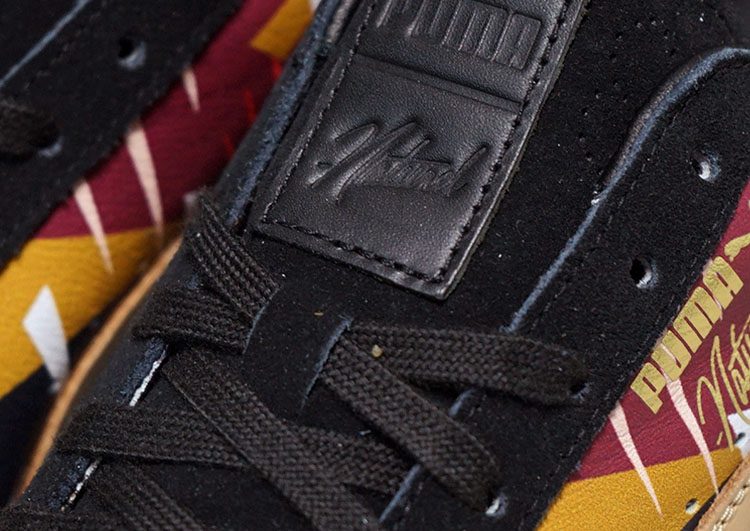 נעלי פומה-PUMA X NATUREL CLYDE 3D-Black-Tan – תמונה 6