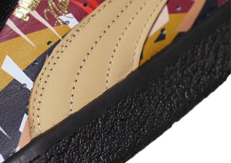 נעלי פומה-PUMA X NATUREL CLYDE 3D-Black-Tan – תמונה 7