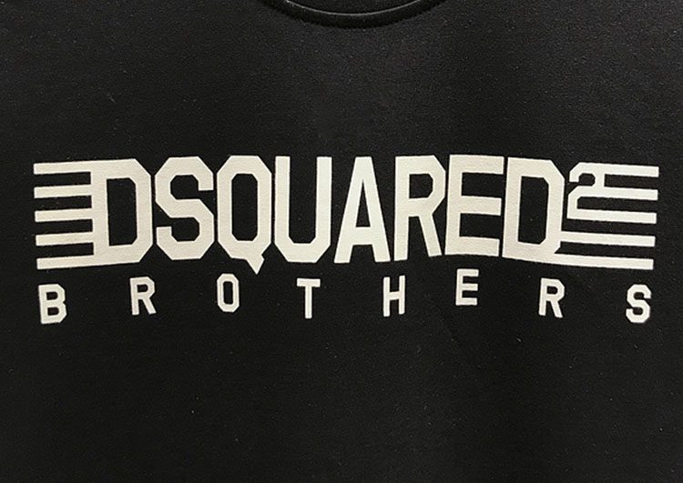 DSQUARED2 TSHIRT MEN SHORT - Black White – תמונה 3