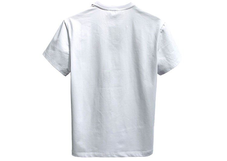DSQUARED2 TSHIRT MEN SHORT - White and Tiger Logo – תמונה 2