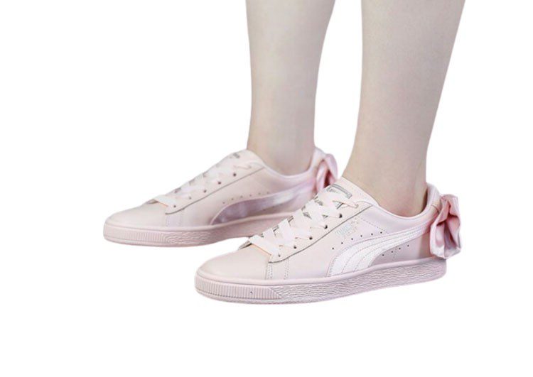 נעלי פומה- PUMA basket heart rihanna leather -Prim – תמונה 2