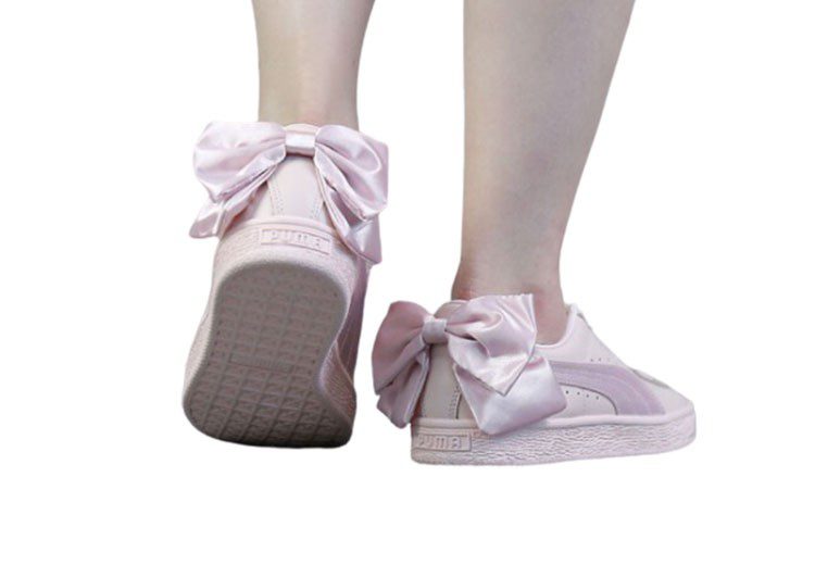 נעלי פומה- PUMA basket heart rihanna leather -Prim – תמונה 7