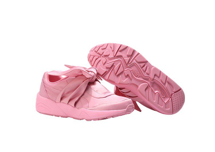 נעלי פומה- PUMA rihanna bow rubbon silk cherry blossom pink -Can Can – תמונה 9