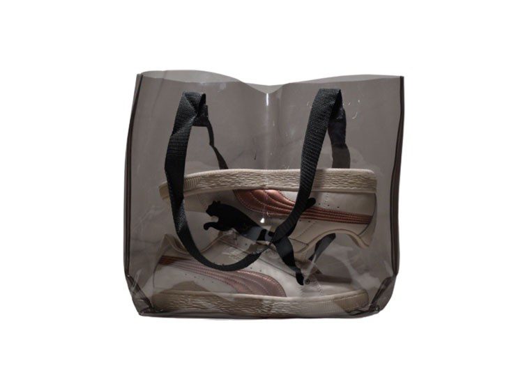 נעלי פומה-Puma Basket classic LFS-Snow Drift-Medium Wood – תמונה 8