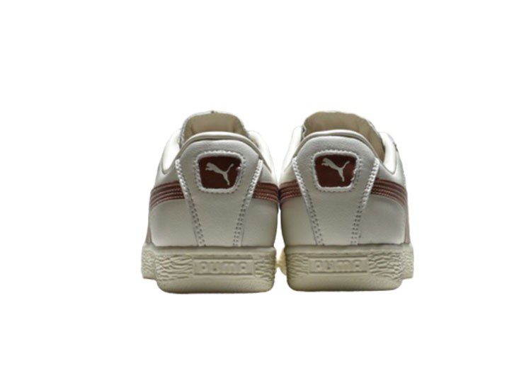 נעלי פומה-Puma Basket classic LFS-Snow Drift-Medium Wood – תמונה 6