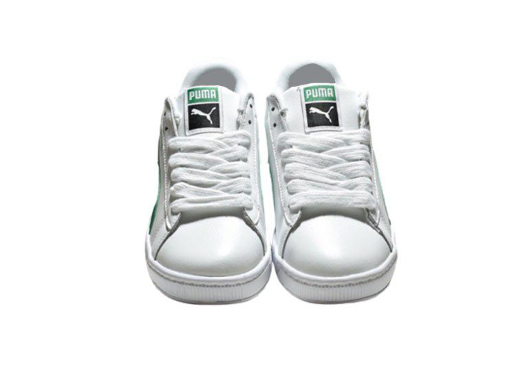 נעלי פומה-Puma Basket classic LFS-White-Green – תמונה 5