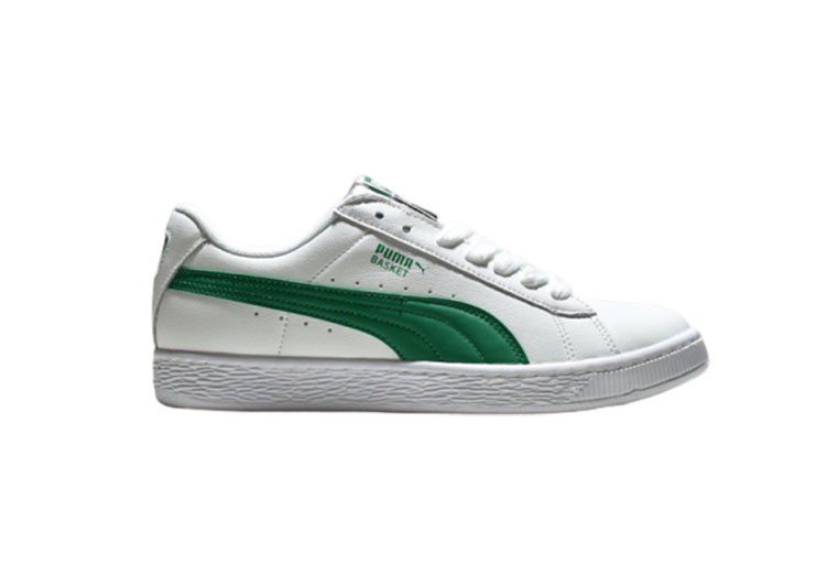 נעלי פומה-Puma Basket classic LFS-White-Green – תמונה 2