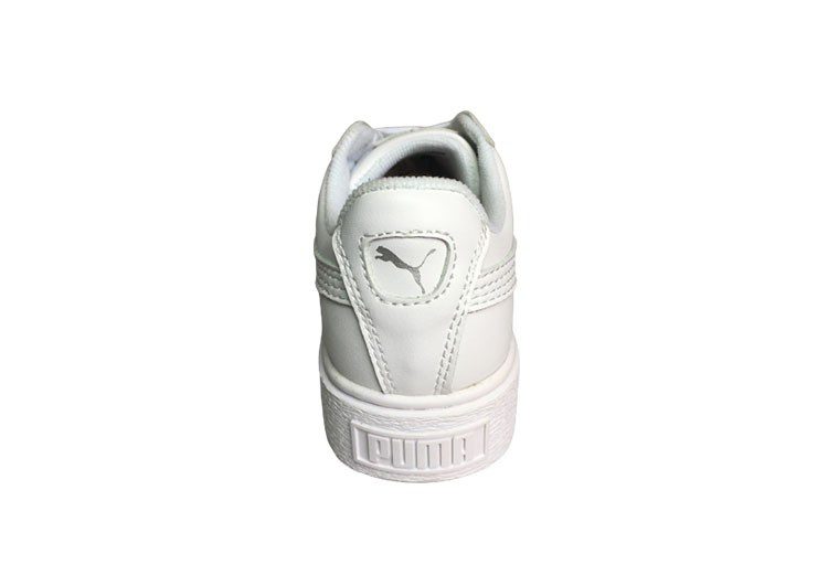 נעלי פומה- Puma platform shoes top pog leather gold head silver hesd frosted hesd flash drill bit-Hit Grey – תמונה 9