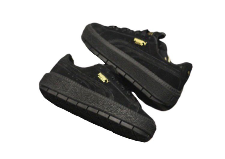 נעלי פומה- Puma suede platform rihanna plarform shoes-Black – תמונה 5