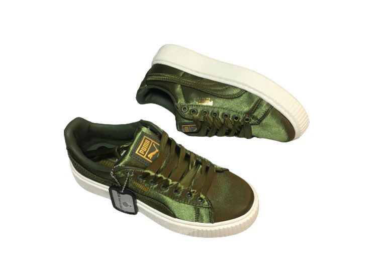 נעלי פומה-Rihanna II Puma Velvet Denim Satin-Petite Highland – תמונה 5
