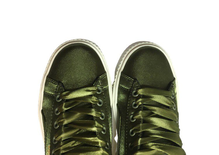 נעלי פומה-Rihanna II Puma Velvet Denim Satin-Petite Highland – תמונה 8