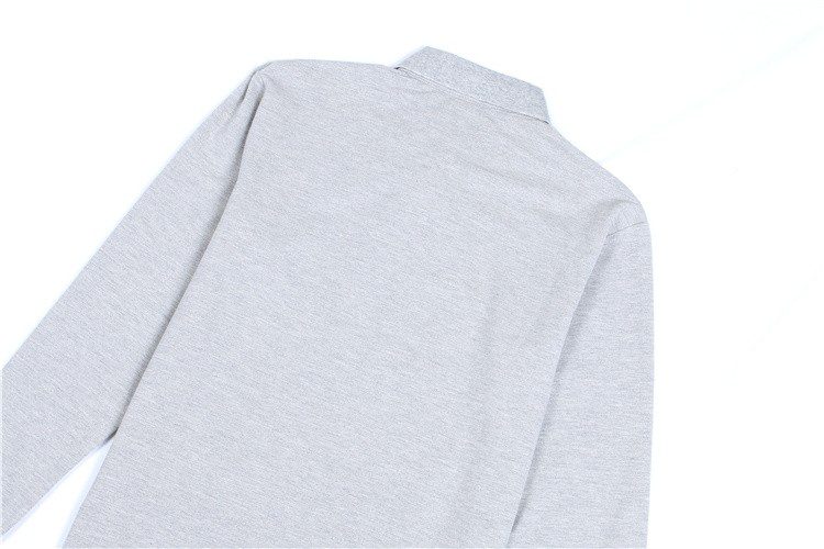 טומי הילפיגר-TOMMY POLO LONG MEN'S - Gray – תמונה 7