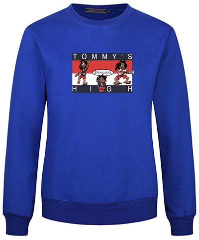 טומי הילפיגר-TOMMY SWETER MEN AND HOODIES MEN AND WOMEN - Blue