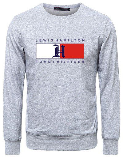 טומי הילפיגר-TOMMY SWETER MEN AND HOODIES MEN AND WOMEN - Gray