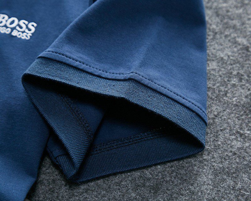 בוס-HUGO BOSS POLO TSHIRT MEN'S - Bahama Blue – תמונה 3