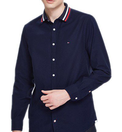 טומי הילפיגר-TOMMY BUTTON MEN'S- NAVY BLUE – תמונה 14