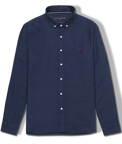 טומי הילפיגר-TOMMY BUTTON MEN'S- Navy Blue – תמונה 4