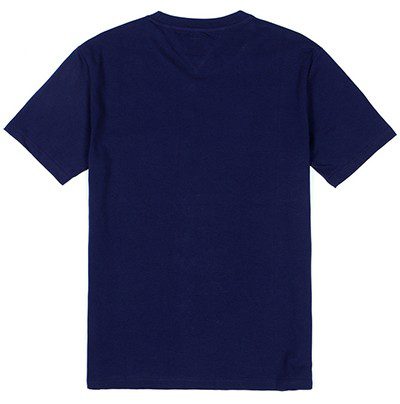 טומי הילפיגר-TOMMY TSHIRT MEN'S - NAVY BLUE – תמונה 2