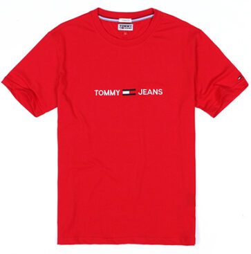 טומי הילפיגר-TOMMY TSHIRT MEN'S - RED