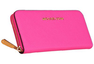 מייקל קורס-MICHAEL KORS WALLET-Pink – תמונה 6