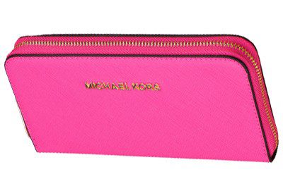 מייקל קורס-MICHAEL KORS WALLET-Pink – תמונה 7