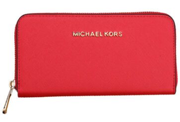 מייקל קורס-MICHAEL KORS WALLET-Red