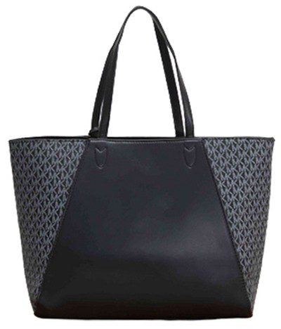מייקל קורס-Michael Kors bag - Black & Storm Grey – תמונה 2